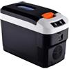 Generic Refrigeratore portatile: frigorifero per auto piccole, congelatore da viaggio all'aperto | Frigorifero da campeggio 10L 12V 24V, refrigeratore elettrico compatto, unità di raffreddamento mini veicolo