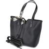 Rieker Borsa da donna H1006, colore nero, Nero
