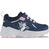 LOTTO Alvara K Unisex Kids, Scarpe da Ginnastica, Navy Rose, 35 EU
