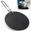 BAIFULAI Piastra adattatore a induzione 24 cm: piastra adattatore a induzione con manico pieghevole, utilizzabile su entrambi i lati, piastra adattatore per fornelli a induzione, adattatore a induzione