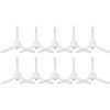 CHAIN PEAK (10 pezzi) X20+ Spazzole laterali per robot aspirapolvere Xiaomi X20+/ X20 Plus/ 1S/ S20 plus/ S20+/ X10+/ X20 pro, kit spazzole laterali, spazzole per la pulizia dei bordi, accessori per spazzole