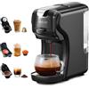CAFELFFE MK-611 - Caffettiera a capsule 3 in 1, altezza tazza regolabile, macchina per caffè espresso caldo/freddo per uso domestico/ufficio, compatibile con macchine da caffè NES Original/DG/Ground