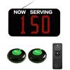 CYSSJF Tre Cifre Numeri Eliminacode Display, Schermo Numeri Attesa, Numeratore Elimina Code, Display Numerico Led 3 Cifre Con Telecomando E Pulsanti Di Chiamata