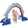 Balakaka Arco Gonfiabile Sprinkler 250x175x95cm, Squalo Gonfiabile Splash Acqua Giocare Arco per Bambini, Giochi da Esterno per Bambini Divertimento Estivo Acqua All'aperto
