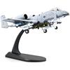HANGOU 1/100 A-10Thunderbolt Fighter Modello Aereo In Lega Diecast Aerei Modello