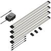 Parlat apparecchio d'illuminazione SIRIS, piatto, ogni 50cm, ogni 531lm, bianco caldo, set di 4