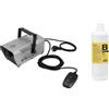 Eurolite N-10 Silver + B2D Basic Fog Machine Set incluso il telecomando via cavo