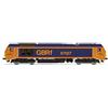 Hornby R30372 GBRf Classe 67 Bo-Bo 67027 Pacchetti Treno Junior