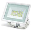 Aigostar Faro proiettore Led 20W Bianco da esterno slim IP65 Bianco freddo 6500K Aigostar