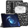 Fintie Custodia SlimShell per iPad Pro 13 (M4) 2024 - [Portamatite integrato] Custodia posteriore protettiva in morbido TPU con funzione di accensione/spegnimento automatico, libro di composizione