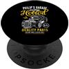 Philip's Garage Designs for the Name Phi Philip's Hotrod Garage - Auto d'epoca Philip Design PopSockets PopGrip Adesivo