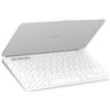 Logitech Keys-To-Go 2, tastiera wireless portatile per iPad con coperchio integrato, sottile, per iPad, iPhone, Mac e Apple TV, passa facilmente da un dispositivo all'altro, QWERTY ITA, Grigio chiaro