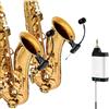 ACEMIC Doppio Microfono Wireless per Sassofono UHF per Strumento con Condensator