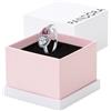 PANDORA Anello da donna in argento Halo Cuore 193662C01, 56/17,8, Argento sterling, Zirconia cubica