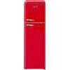 Akai Frigorifero Doppia Porta 280 Litri Classe E Raffreddamento Statico colore Rosso - CLASS281KRD