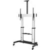 StarTech.com Mobile TV Stand girevole su ruote - Carrello porta TV resistente pe