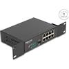 Delock Switch Gigabit Ethernet da 10" 8 porte 1 SFP