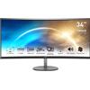 MSI PRO MP341CQDE Curved Monitor 86,36 cm (34 Zoll)(UWQHD, VA, 1ms, HDMI, Displa