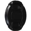 CABLEPELADO Coperchio per obiettivo fotocamera | Coperchio di protezione | Coperchio protettivo lente fotocamera | Universale | Compatibile con Nikon, Canon, Sony, Fujifilm, Pentax | Nero | 52 mm