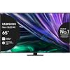 Samsung TV QE65QN85DBTXZT Neo QLED 4K Mini LED, Smart TV 65" Processore NQ4 AI Gen2, Simple Chamfer, DVBT-2, Q-Symphony & Dolby Atmos, Integrato con Alexa, Carbon Silver 2024