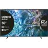 Samsung Smart TV 50" QE50Q64DAUXZT QLED 4K, Upscaling, Processore Quantum Lite, AirSlim Design, DVBT-2, Q-Symphony & OTS Lite, Gaming Hub, Ultimate UHD Dimming, Titan Gray 2024 [Amazon EXCL.]