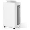 Randaco Deumidificatore 26 L in 24 h, capacità di deumidificazione, dimensioni della stanza ca. 20 - 30 m² con indicatore LED, ultra silenzioso, timer, contro umidità, filtraggio dell'aria