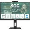 AOC Monitor PC 24P3CW 23.8 pollici Full HD IPS 75Hz Nero HDMI DisplayPort USB-C