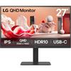 LG Monitor Lcd Lg 27BA65QB-B.AEU 27" QHD 2560x1440 5ms Nero