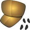 Saucer Lenti di ricambio premium per occhiali da sole Oakley Fives Squared OO9238, Bronzo Oro Polarizzato, Taglia unica