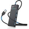 SAN ZANG MASTER hub e usb 3.0 a 4 porte, ultra sottile, super velocità per XPS, laptop, unità flash USB, HDD mobile e molto altro