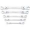 GearWrench 5 pezzi di chiavi a cricchetto con testa snodata per dadi svasati, SAE - 89100