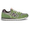 NEW BALANCE 373 Sneaker In Pelle E Tessuto Verde Alpino - Uomo - Verde Alpino