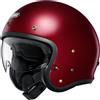 SHOEI Casco J-O 2 Rosso Metallico SHOEI