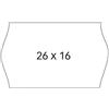 Apli Etichette bianche di alta qualit per macchine a 2 linee - cartellini 26 x 16 mm