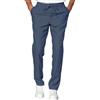 ISACCO Pantalone Slim Zip Unisex Jeans 100 % Cotone ISACCO 043677