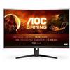 AOC MONITOR AOC LED 31.5" Wide CURVED C32G2ZE/BK VA 1920x1080 1ms 300cd/mq 4.000:1(8