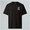 The North Face Unisex No Signal Relaxed T-Shirt TNF Black L