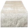 DII Velvet Collection - Runner da tavolo, 14 x 108 cm, rosso