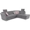 CAVADORE Trend Divani, Poliestere, Grigio, Piccolo