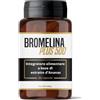 BROMELINA PLUS 500 Bromelina Forte Drenante - Integratore Gambe Gonfie e Pesanti - Anticellulite, Microcircolo e Antinfiammatorio - Made in Italy - Bromelina Plus 500