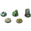 Modiphius Entertainment | Fallout Wasteland Warfare | Terrain Expansion: Objective Markers 2 | Miniatures | Unpainted