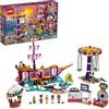 LEGO Friends Il Molo dei Divertimenti di Heartlake City, Parco dei Divertimenti con Montagne Russe su Nave Fantasma, Giostra del Luna Park e 5 Mini-doll, 41375