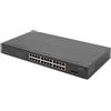Digitus 24 PORT GBE SWITCH 19ZOLL - 2-PORT GIGABIT SFP UNMANAGED