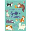 Usborne Gatti e micini. Con adesivi. Ediz. a colori