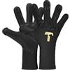 T1TAN Rebel 2.0 Black-Out (FP) - Guanti da portiere da uomo - Guanti da calcio professionali per adulti e ragazzi - Guanti per calcio e ogni portiere - Con protezione per le dita - Taglia 9
