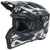Oneal Casco Moto Cross Enduro O'NEAL EX-SRS DUST Nero Grigio