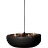 KARMAN portacandele per lampada a sospensione BLACK OUT Ø 50 cm NERO - AC1011NINT
