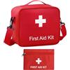 Godneei 2 Pezzi Kit Pronto Soccorso Vuoti Tessuto Oxford Cassetta Pronto Soccorso Impermeabile E Antipolvere First Aid Kit Per La Famiglia, I Viaggi, Le Avventure All'Aria Aperta