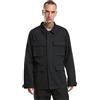 Brandit Men BDU Twill Jacket black, Uomo, black, L