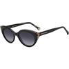 CAROLINA HERRERA Her 0250/S Occhiali da Sole, Nero, 56 Donna